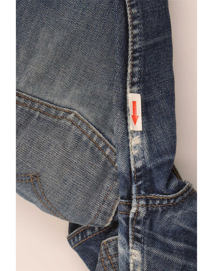 Levi's Womens 516 Flared Jeans W29 L34 Navy Blue