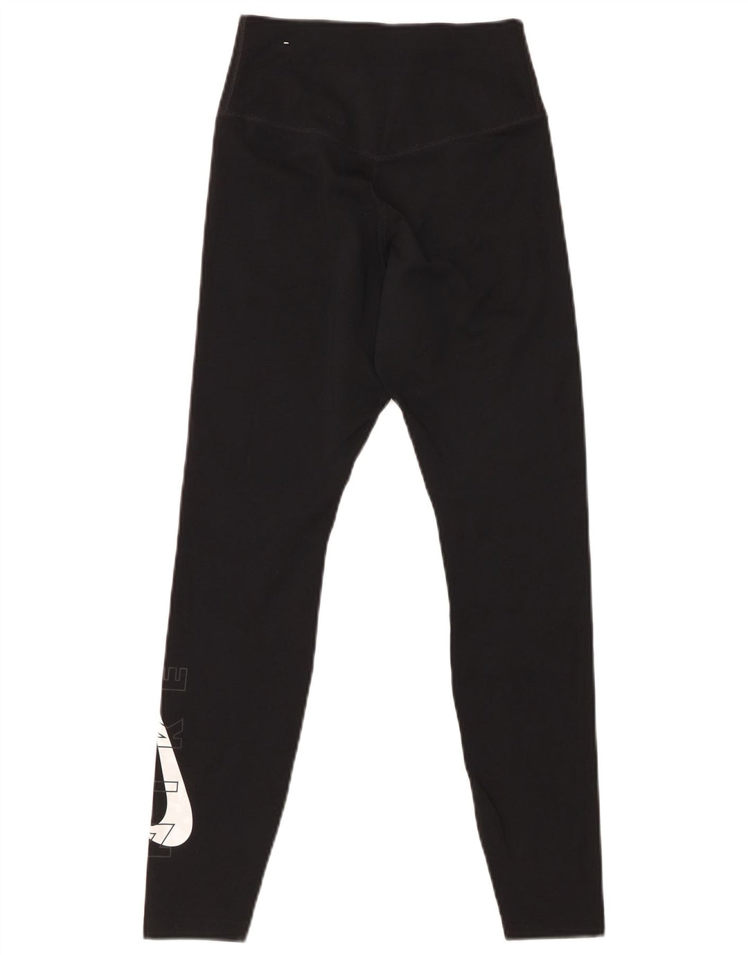 NIKE Womens Graphic Leggings UK 4 XS  Black Polyester