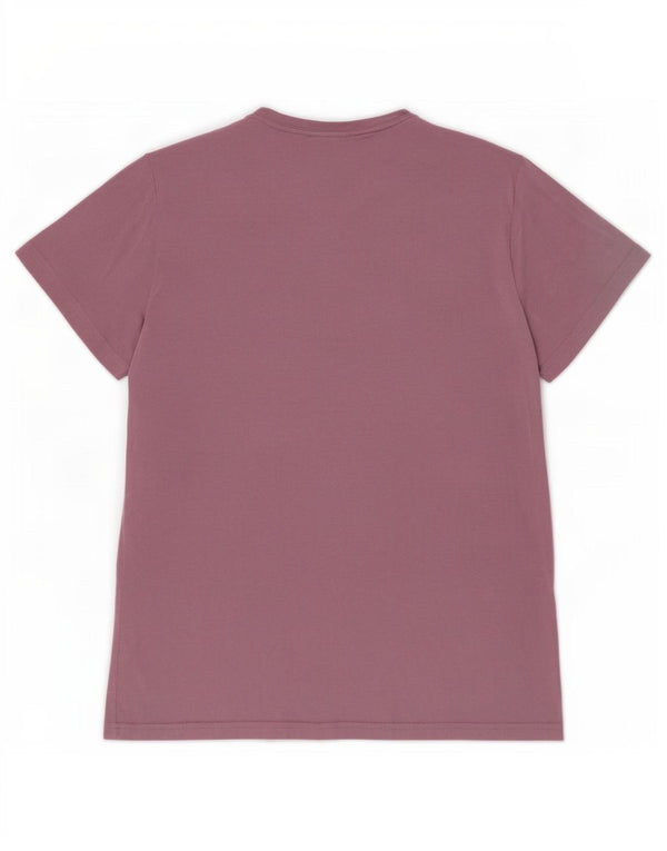 Adidas Womens Graphic T-Shirt Top UK 12/14 Medium Purple Cotton