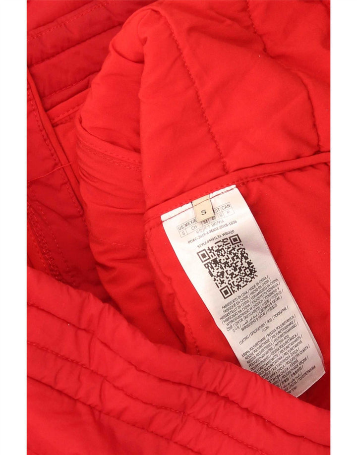 Guess Mens Padded Jacket UK 36 Small Red Polyester Sports
