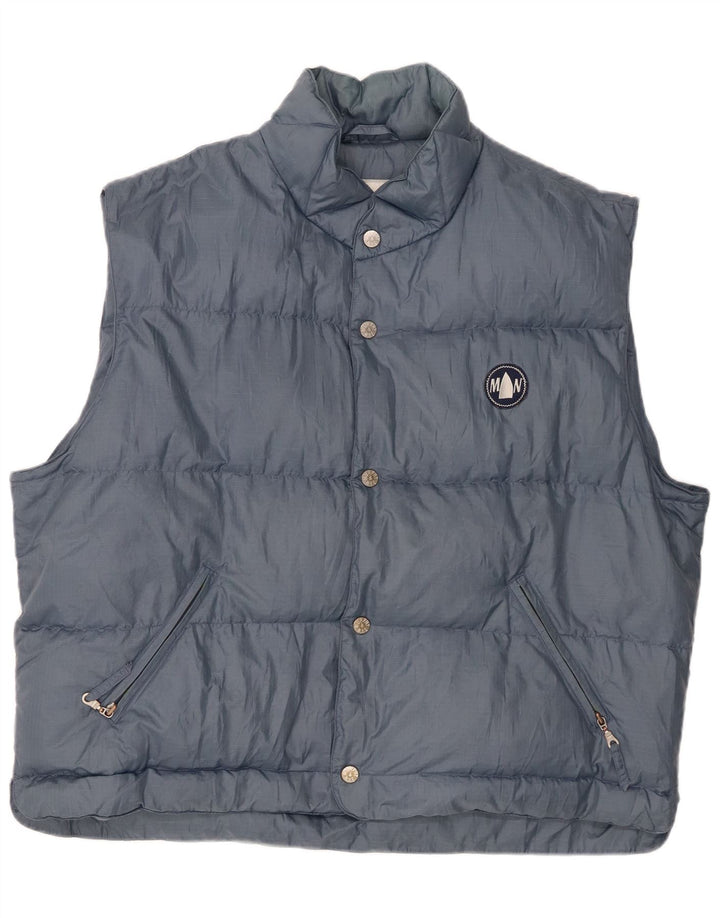 Murphy & Nye Mens Padded Gilet UK 44 2XL Blue Polyamide