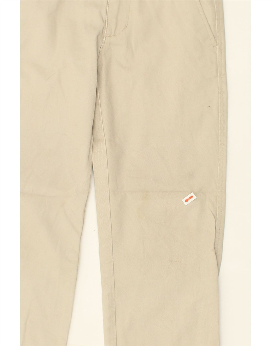 TOMMY HILFIGER Boys Straight Chino Trousers 7-8 Years W24 L21 Beige Cotton | Vintage Tommy Hilfiger | Thrift | Second-Hand Tommy Hilfiger | Used Clothing | Messina Hembry 