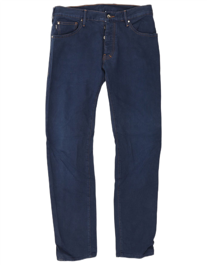 Armani Mens Slim Jeans W31 L30 Blue Cotton