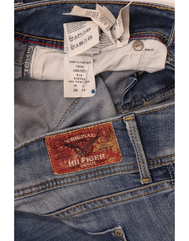 Tommy Hilfiger Womens Slim Jeans W30 L29 Blue Cotton