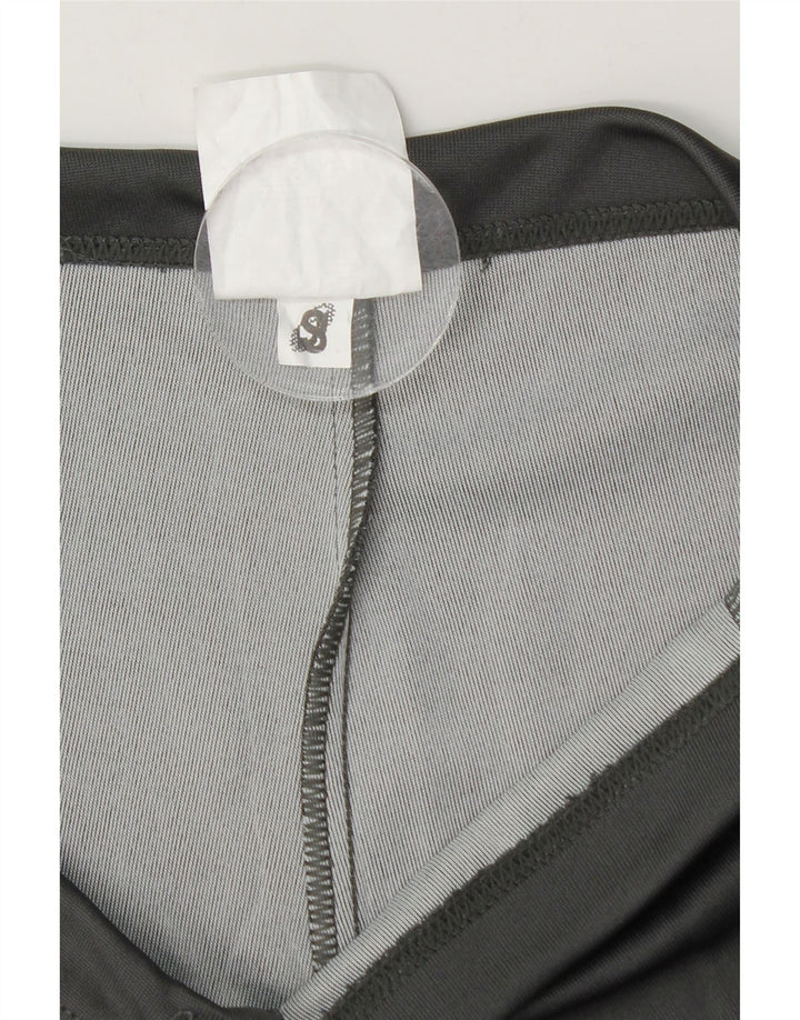 Asics Womens Tracksuit Trousers UK 10 Small Grey Polyamide