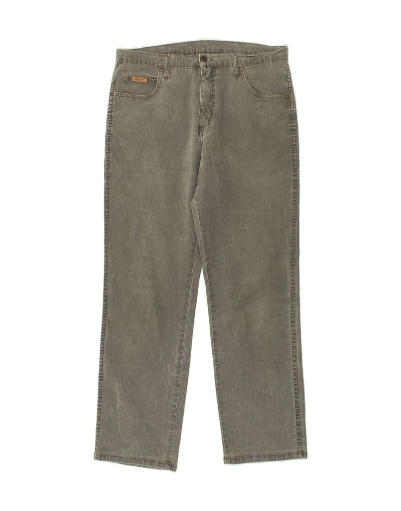 WRANGLER Mens Texas Stretch Straight Jeans W33 L30 Grey Cotton | Vintage Wrangler | Thrift | Second-Hand Wrangler | Used Clothing | Messina Hembry 