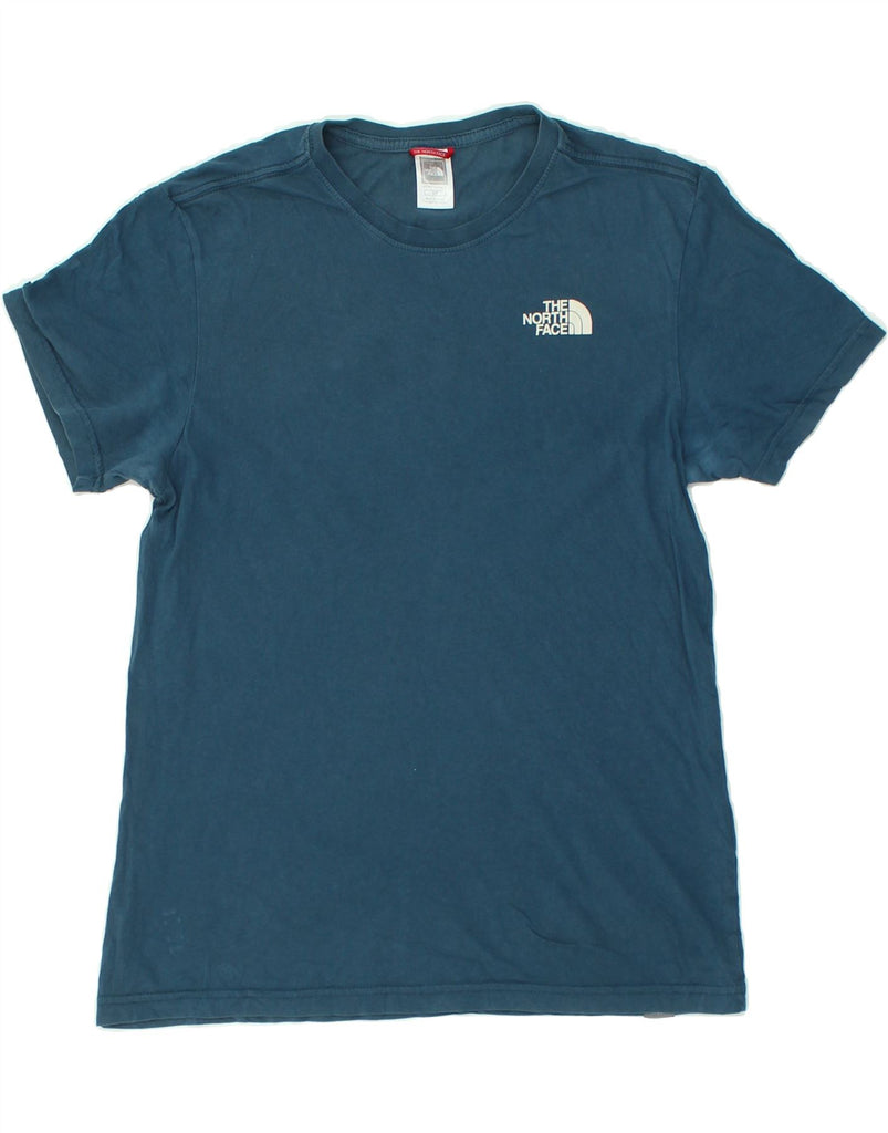 THE NORTH FACE Mens Graphic T-Shirt Top Small Blue Cotton | Vintage The North Face | Thrift | Second-Hand The North Face | Used Clothing | Messina Hembry 
