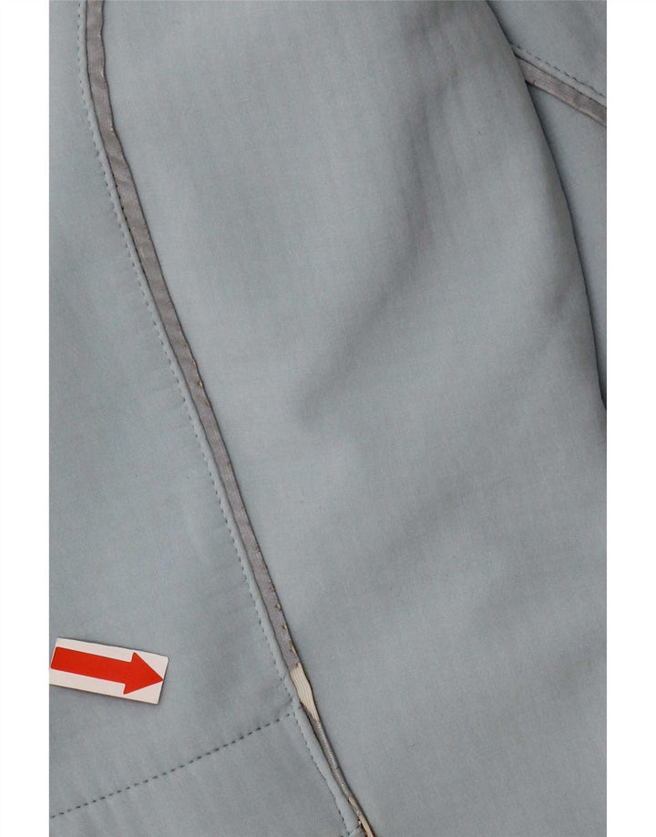 Nike Womens Tracksuit Top Jacket US 8/10 Medium Blue Polyester