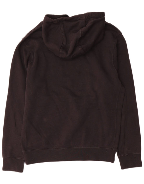 Nike Mens Graphic Hoodie Jumper Small Black Cotton