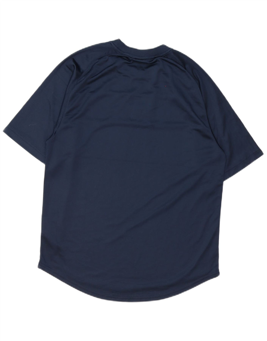 Nike Mens T-Shirt Top Large Navy Blue Polyester