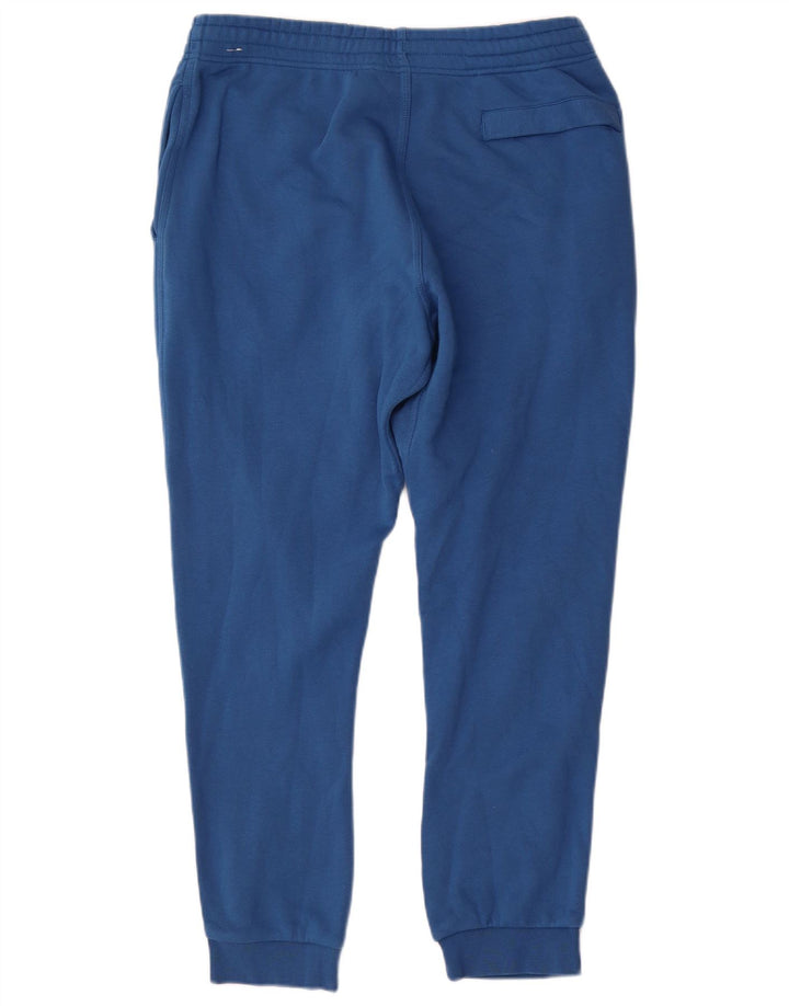 Nike Mens Tracksuit Trousers Joggers Large Blue Cotton
