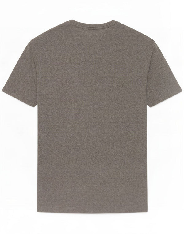 Penguin Mens Graphic T-Shirt Top XL Grey Flecked Cotton