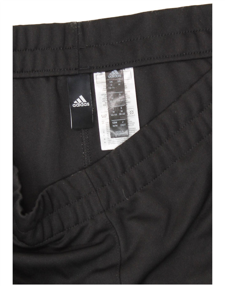 ADIDAS Womens Climalite Tracksuit Trousers UK 12/14 Medium  Black