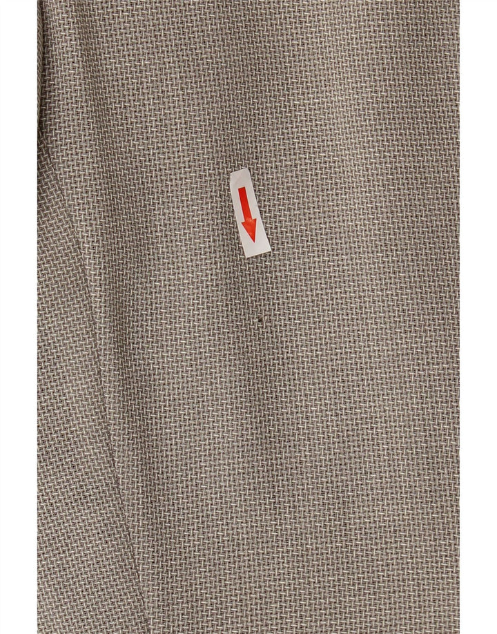 Hugo Boss Mens 3 Button Blazer Jacket EU 44 XS Grey Virgin Wool