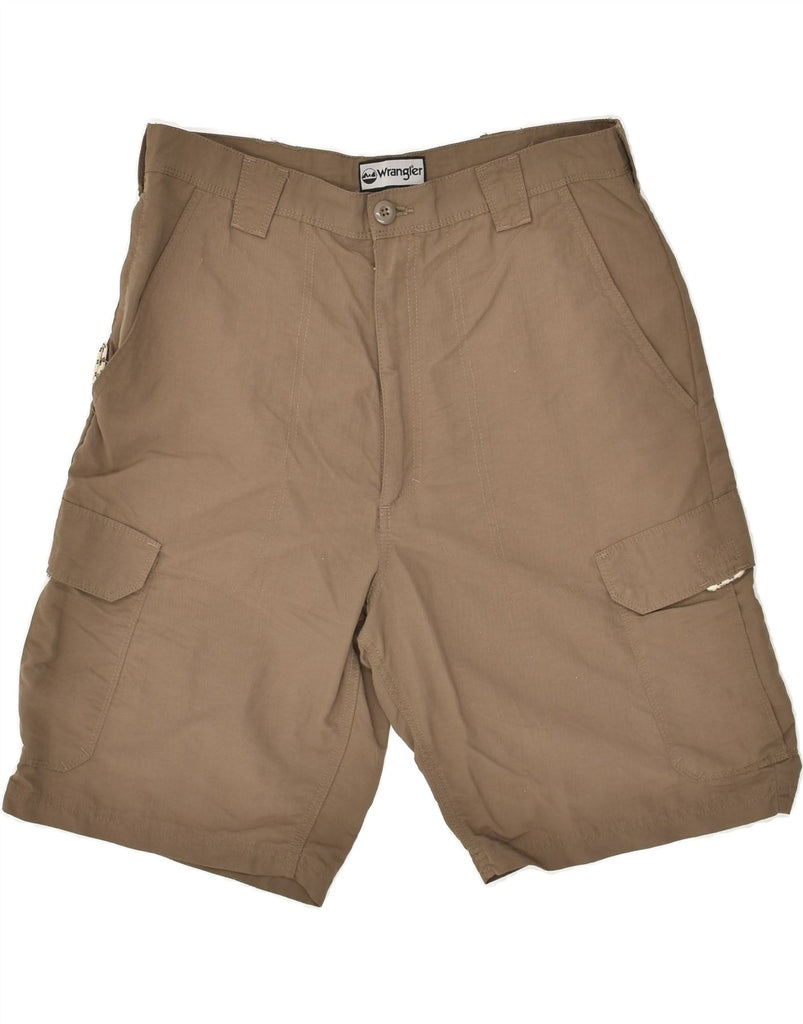 WRANGLER Mens Cargo Shorts W34 Large Brown | Vintage Wrangler | Thrift | Second-Hand Wrangler | Used Clothing | Messina Hembry 