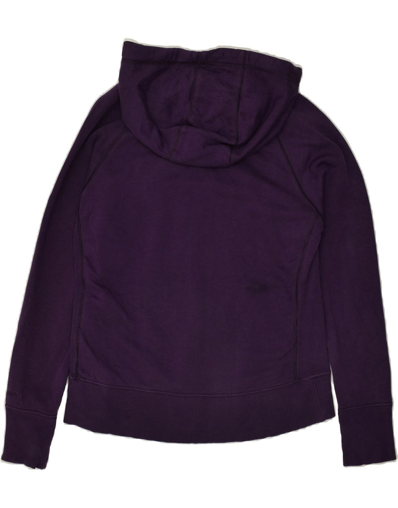 UNDER ARMOUR Womens Hoodie Jumper UK 10 Small Purple Cotton | Vintage Under Armour | Thrift | Second-Hand Under Armour | Used Clothing | Messina Hembry 