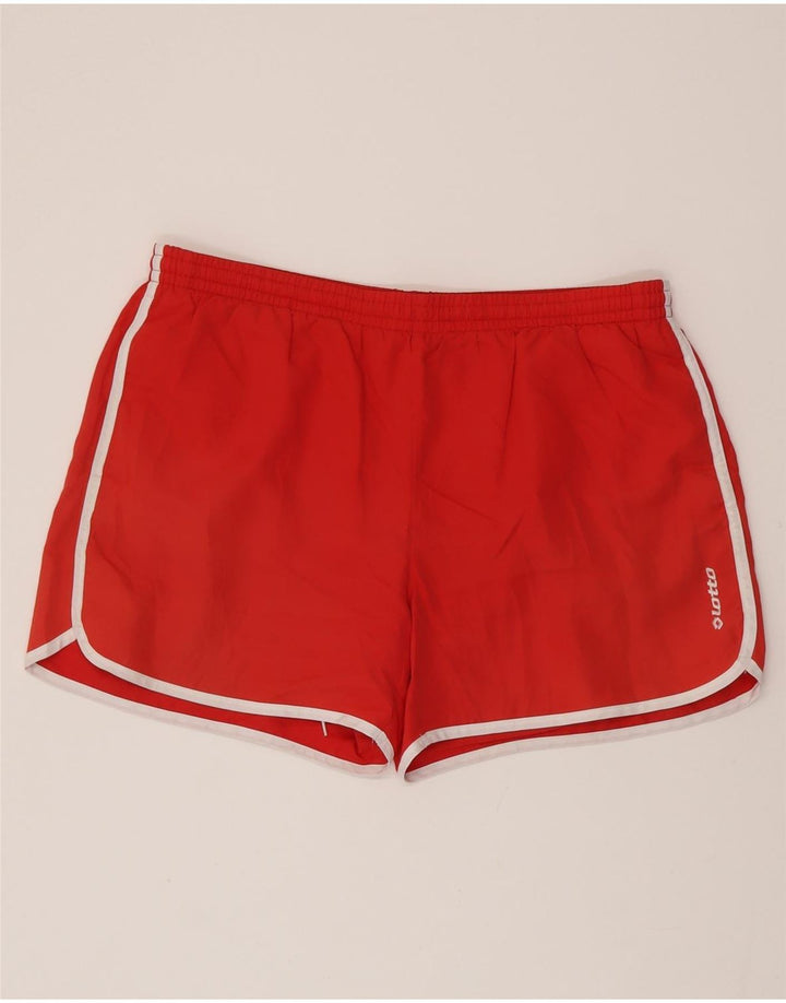 LOTTO Womens Swimming Shorts UK 18 XL  Red Polyester