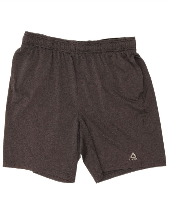 Reebok Mens Sport Shorts Large  Grey Polyester