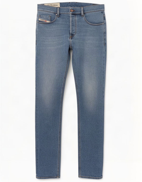 Diesel Mens Tepphar Slim Jeans W32 L32 Blue Cotton