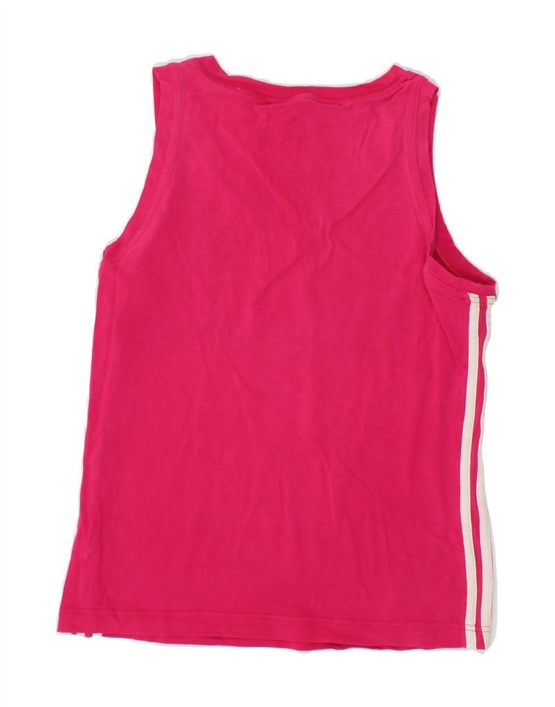 ADIDAS Womens Vest Top UK 12 Medium  Pink | Vintage Adidas | Thrift | Second-Hand Adidas | Used Clothing | Messina Hembry 