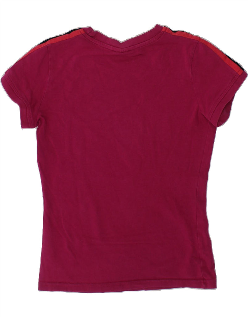 ADIDAS Womens Crop T-Shirt Top XS Pink Cotton Vintage Adidas and Second-Hand Adidas from Messina Hembry 