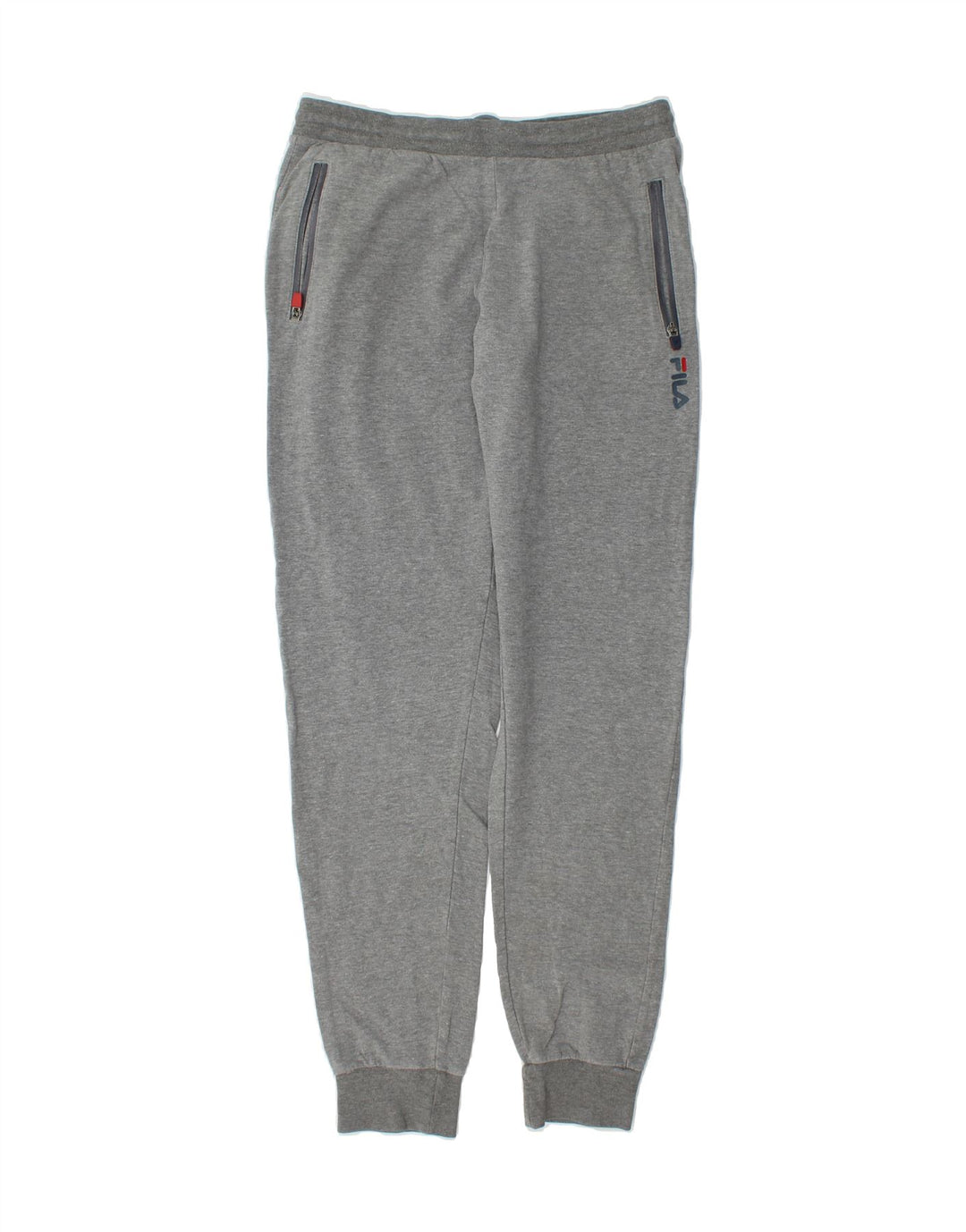 FILA Womens Tracksuit Trousers Joggers UK 12 Medium  Grey Cotton Vintage Fila and Second-Hand Fila from Messina Hembry 
