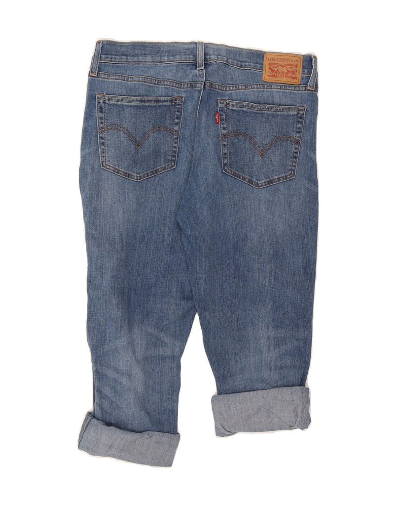 LEVI'S Womens Boyfriend Fit High Rise Capri Jeans W30 L20 Blue Cotton Vintage Levi's and Second-Hand Levi's from Messina Hembry 
