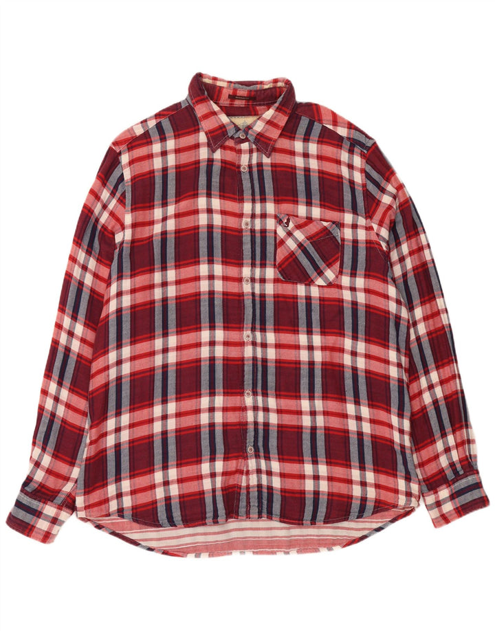 MARLBORO CLASSICS Mens Regular Fit Flannel Shirt 3XL Multicoloured Check