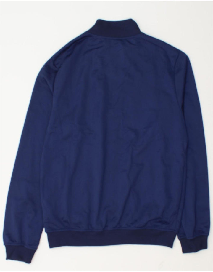 Umbro Mens Graphic Full Tracksuit Medium Navy Blue Colourblock Polyester