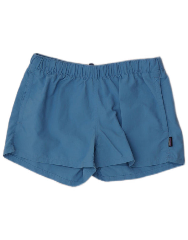 Patagonia Womens Sport Shorts UK 12 Medium Blue Nylon