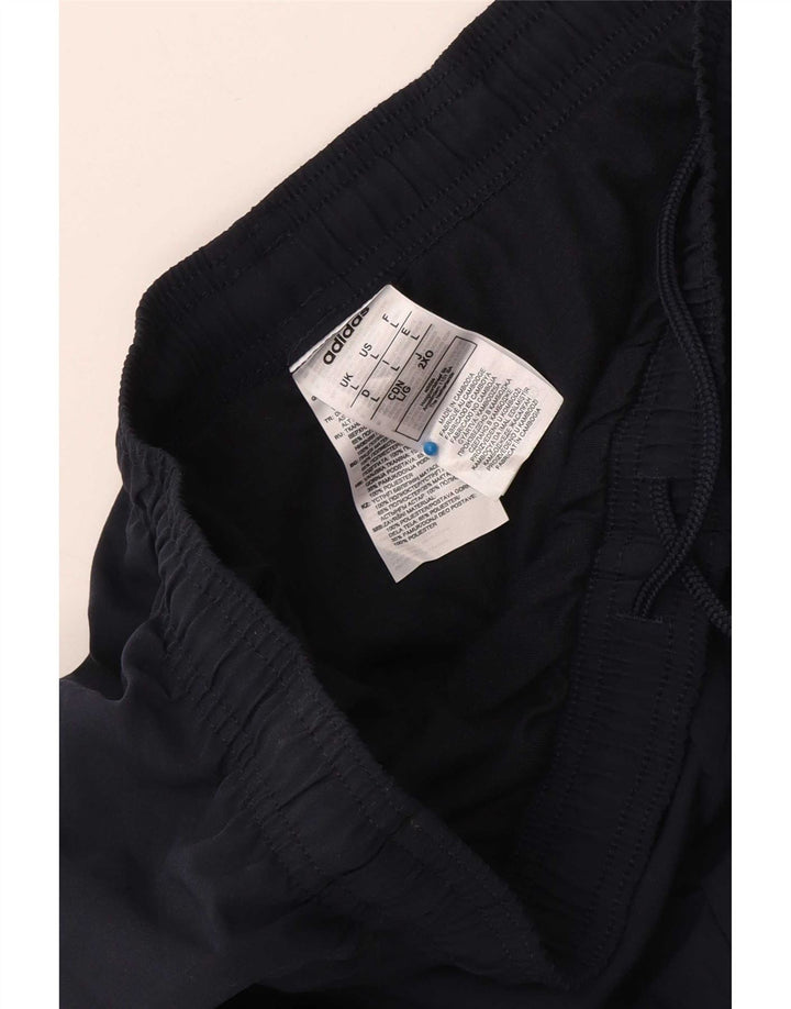 Adidas Mens Tracksuit Trousers Joggers Large Navy Blue Polyester