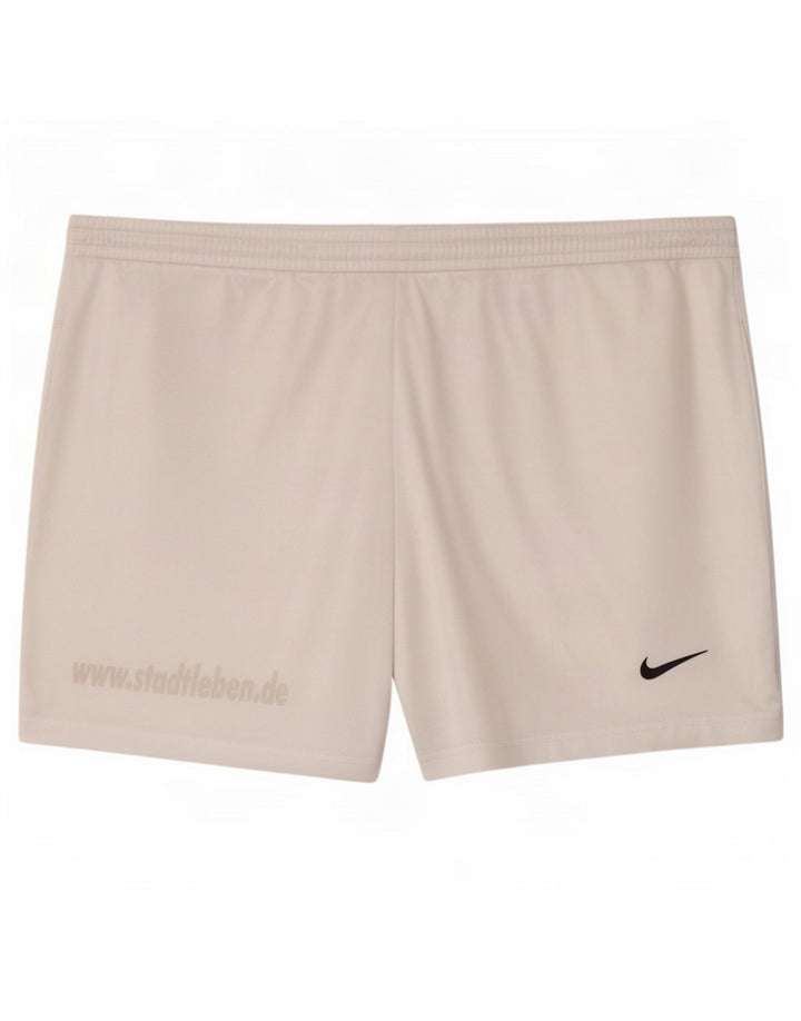 Nike Mens Graphic Sport Shorts Medium White