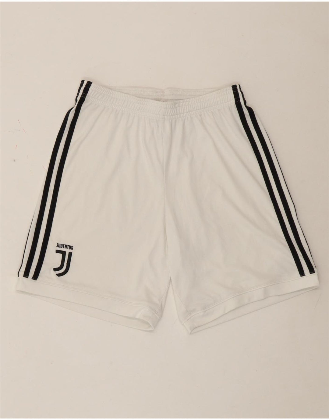 Adidas Womens Juventus Sport Shorts UK 8 Small White Polyester