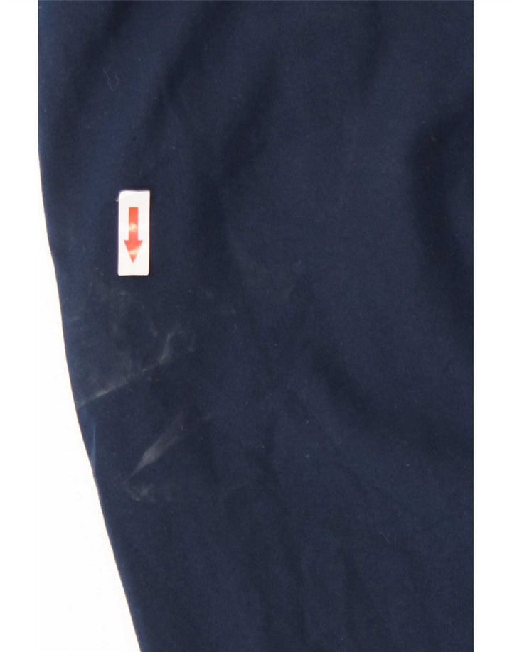 Adidas Mens Climalite Tracksuit Trousers Medium Navy Blue Polyester