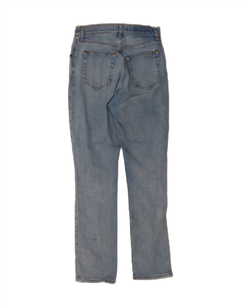 ABERCROMBIE & FITCH Womens Curve Straight Jeans US 4 Small W27 L29 Blue Vintage Abercrombie & Fitch and Second-Hand Abercrombie & Fitch from Messina Hembry 