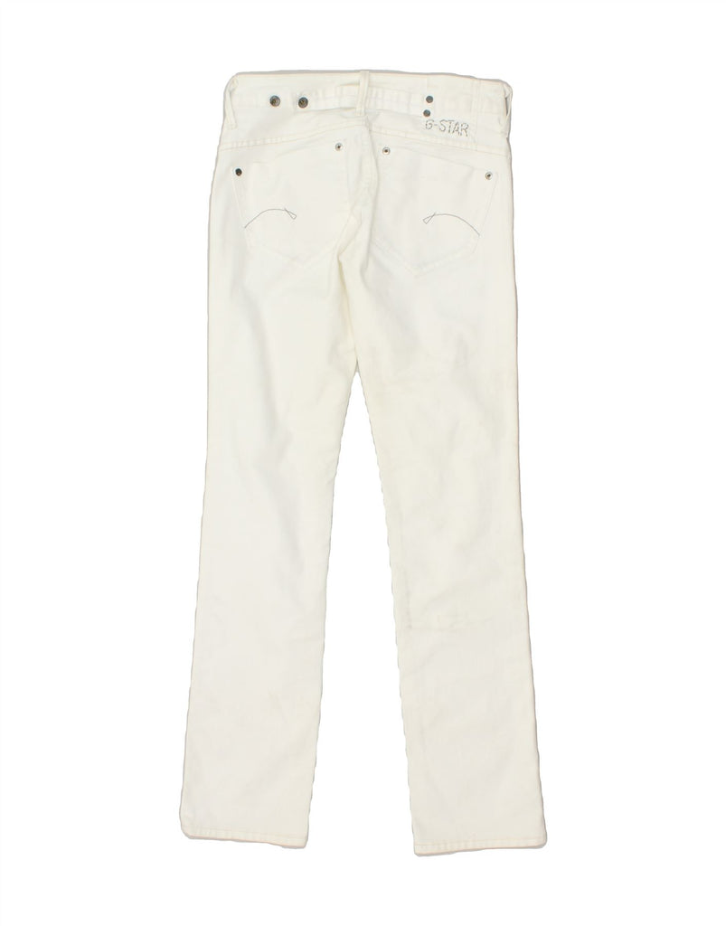 G-STAR Womens Slim Jeans W28 L32 White | Vintage G-Star | Thrift | Second-Hand G-Star | Used Clothing | Messina Hembry 