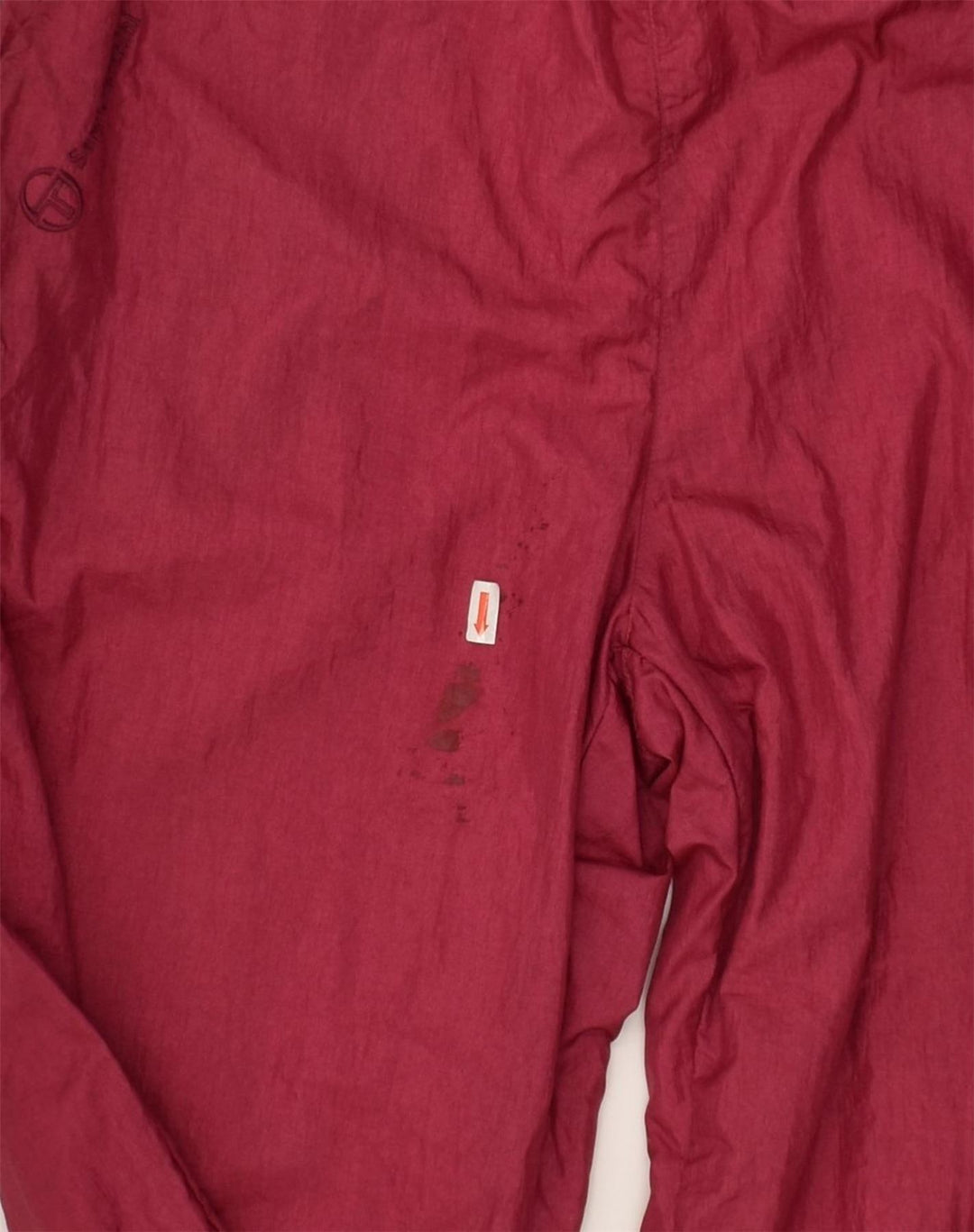 SERGIO TACCHINI Womens Tracksuit Trousers Joggers IT 44 Medium Red | Vintage Sergio Tacchini | Thrift | Second-Hand Sergio Tacchini | Used Clothing | Messina Hembry 