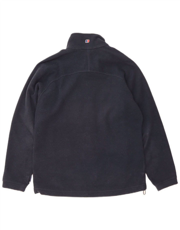 Berghaus Mens Fleece Jacket UK 40Large Navy Blue Polyester