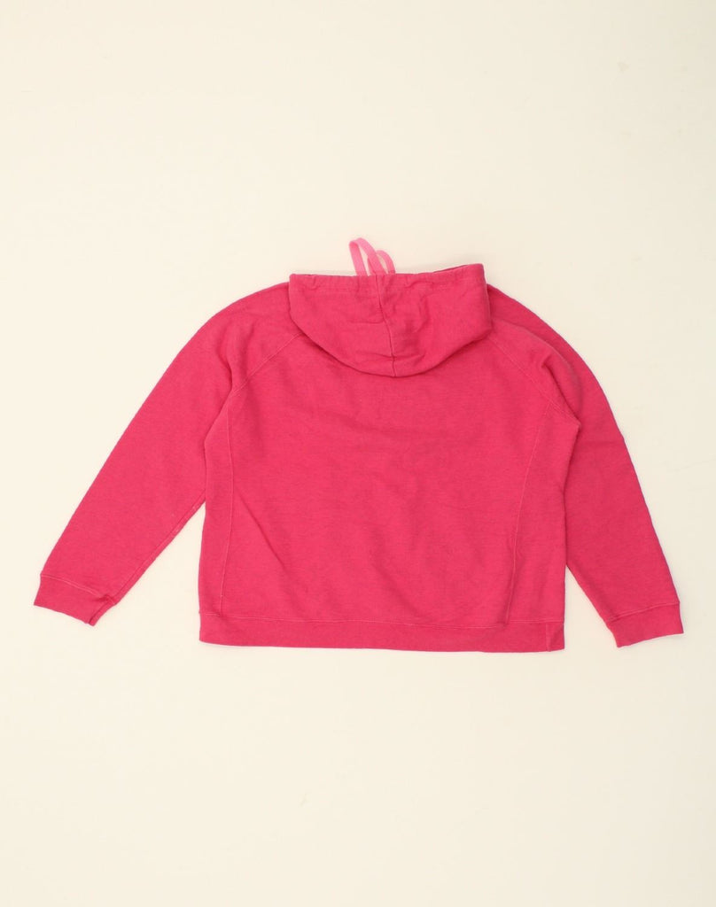 CHAMPION Womens Authentic Hoodie Jumper UK 18 XL Pink Cotton | Vintage Champion | Thrift | Second-Hand Champion | Used Clothing | Messina Hembry 