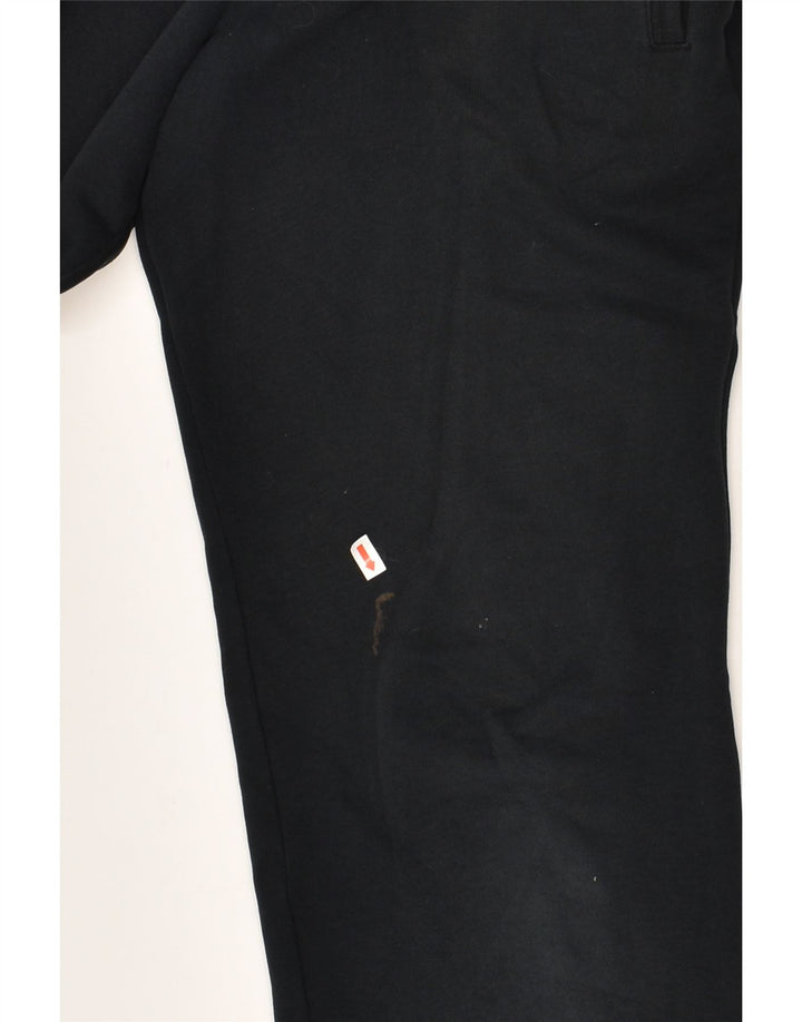 REEBOK Womens Tracksuit Trousers Joggers UK 8 Small Black Cotton | Vintage Reebok | Thrift | Second-Hand Reebok | Used Clothing | Messina Hembry 