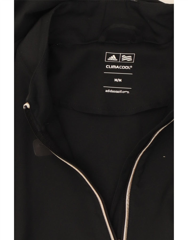 ADIDAS Mens Climacool Tracksuit Top Jacket Medium Black Polyester Vintage Adidas and Second-Hand Adidas from Messina Hembry 
