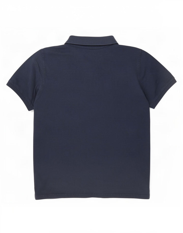 Gant Mens Polo Shirt Large Navy Blue Cotton