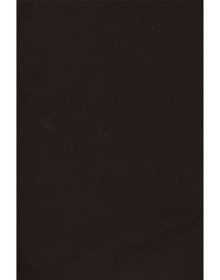Nike Mens Dri Fit Polo Shirt XL Black Spotted Polyester