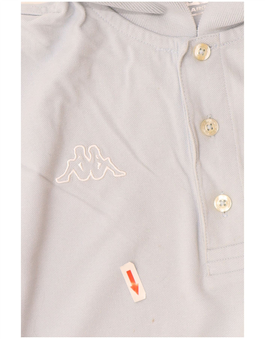 Kappa Mens Polo Shirt 2XL Blue Cotton