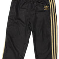 Adidas Boys Tracksuit Trousers 2-3 Years Black Polyester