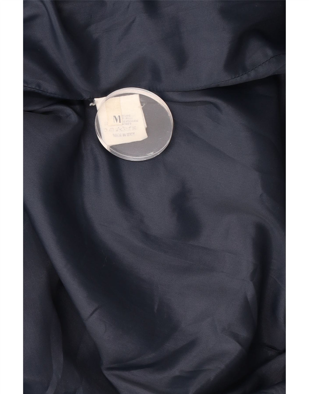 Vintage Womens Oversized Duffle Coat UK 14 Medium Navy Blue Wool