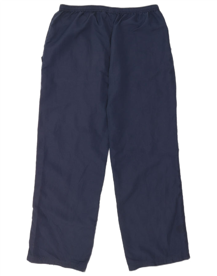 Reebok Boys Tracksuit Trousers 15-16 Years Navy Blue Polyester