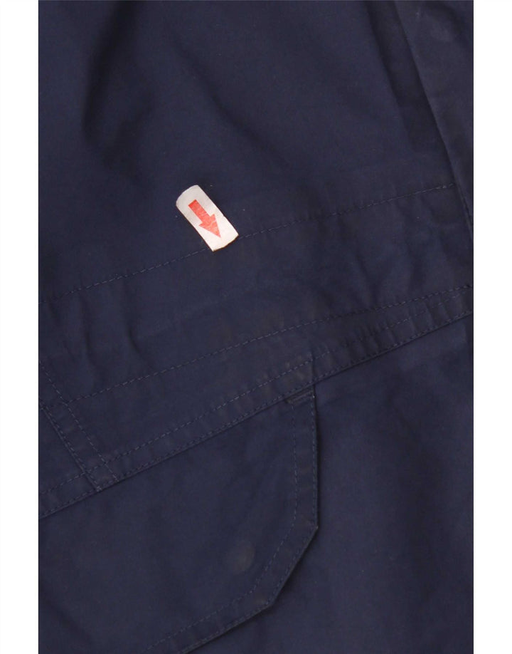 Berghaus Mens Hooded Rain Jacket UK 44 2XL Navy Blue Polyester