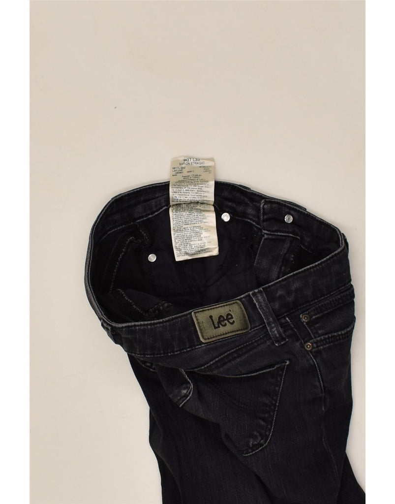 LEE Womens Slim Jeans W27 L28 Black Cotton | Vintage Lee | Thrift | Second-Hand Lee | Used Clothing | Messina Hembry 