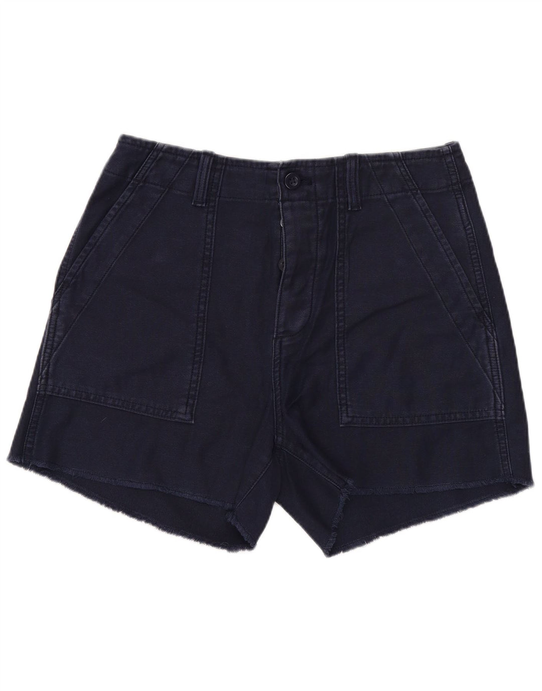 Gap Womens Chino Shorts US 4 Small W28 Navy Blue Cotton